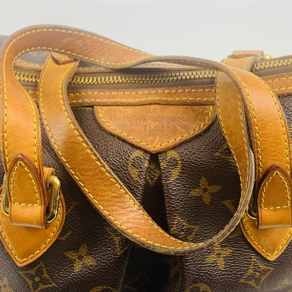 authentic Louis Vuitton Palermo PM Monogram Satchel - Picture 7 of 16